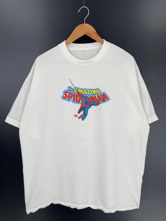 90’s MARVEL SPIDER-MAN (No tag Approx. XL) Vintage T-Shirts / K725