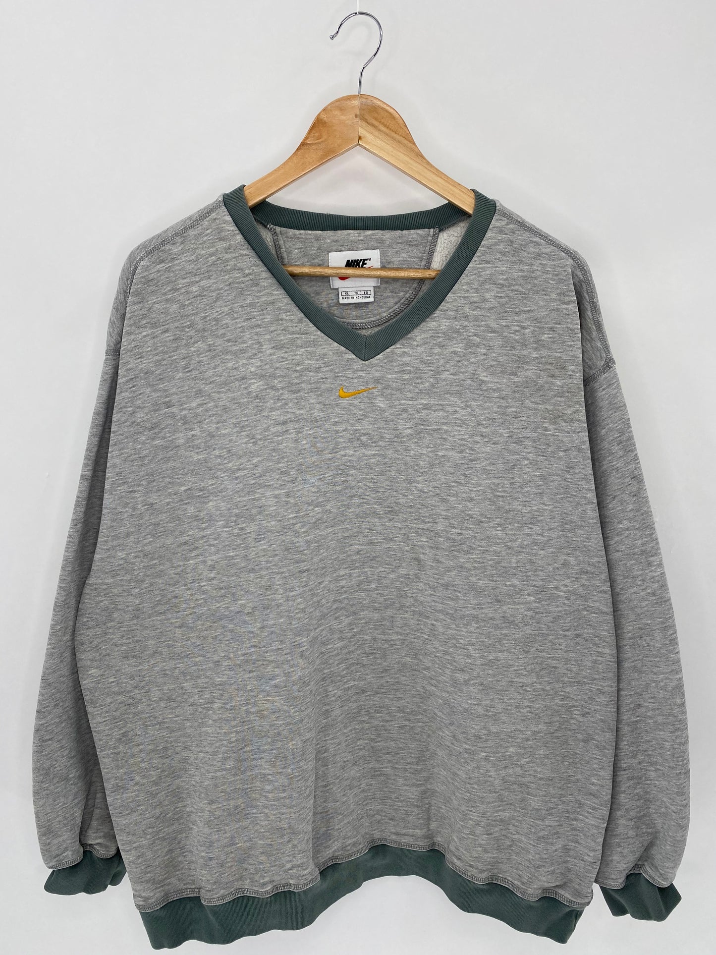 90's NIKE Center Swoosh Size XL Vintage Sweat-shirt  / 6042
