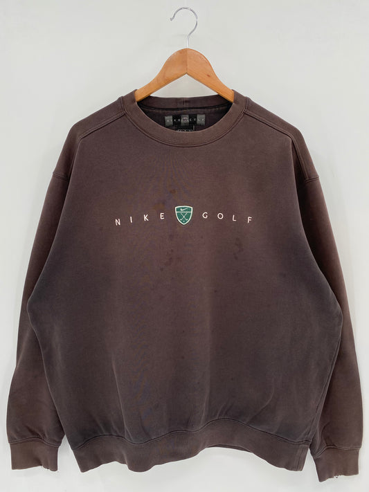 Vintage NIKE GOLF Size L Sweat-Shirt / K3648