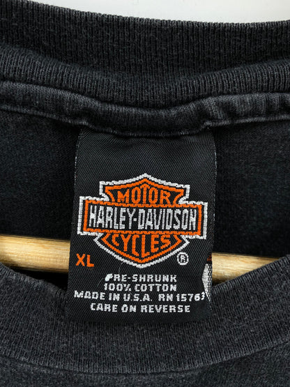 1998 HARLEY DAVIDSON Made in USA Size XL Vintage T-Shirt / A5708