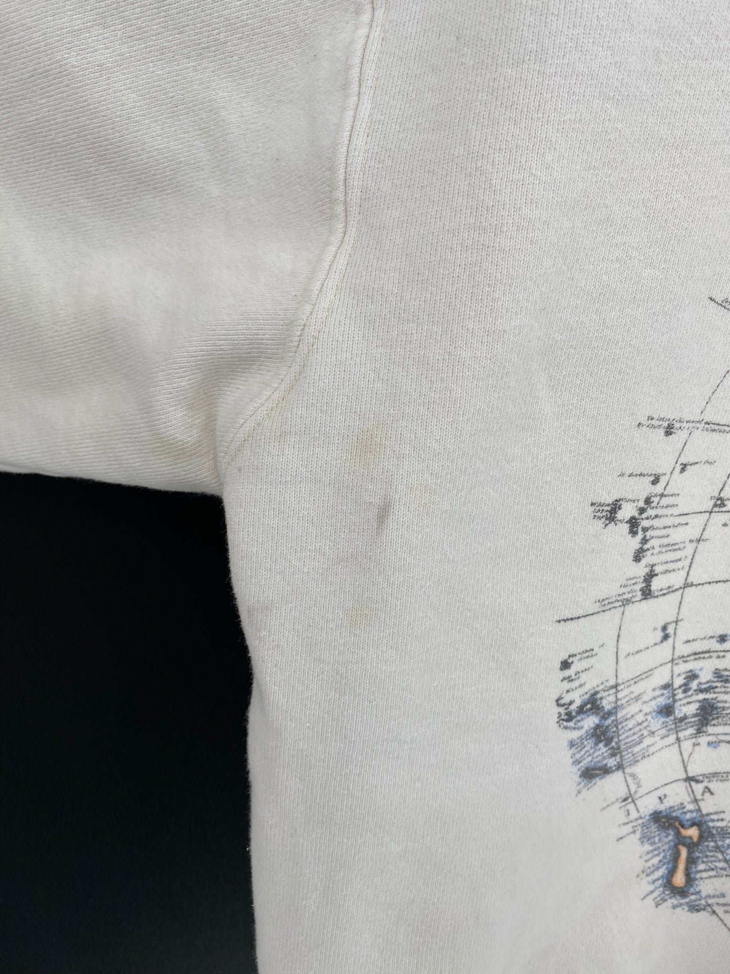 90's DISNEY DISCOVER IT’S A SMALL WORLD Made in USA Size S/M Vintage Sweat-shirt / 8409