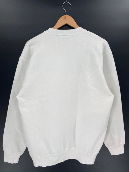 1994'  YIN AND YANG Made in USA Size L Vintage Sweat-Shirt / K4028