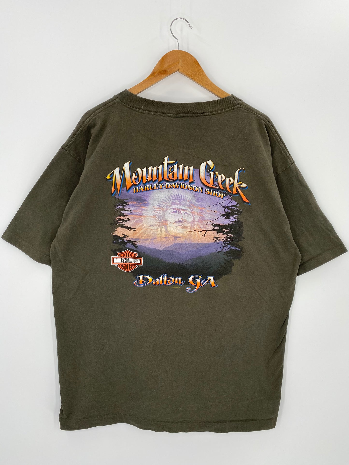 2003 HARLEY DAVIDSON Size No Tag (Approx. XXL) Vintage T-Shirt / 8289