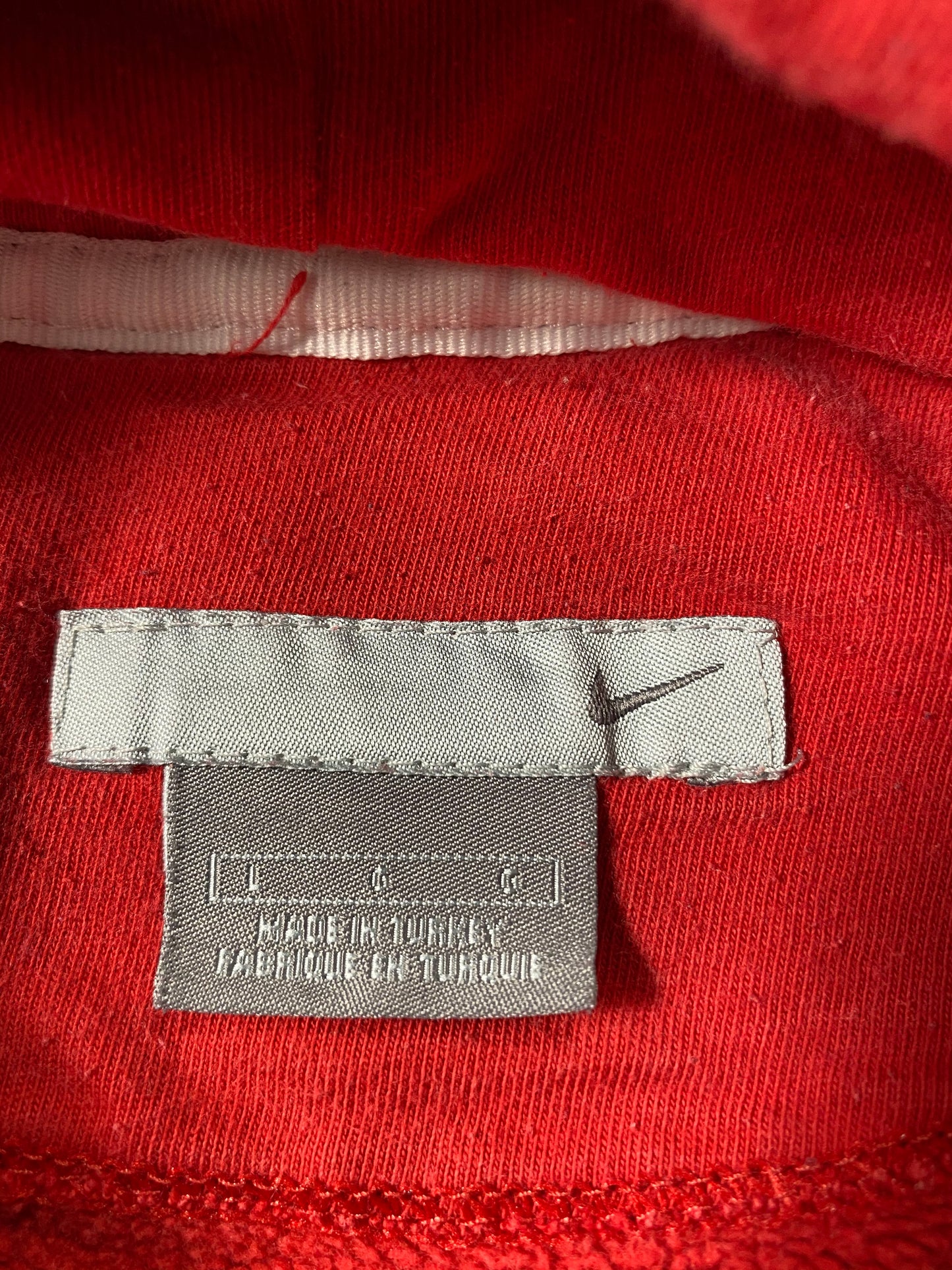 00’ NIKE Size L Vintage Hoodie Sweat-shirt  / 6800