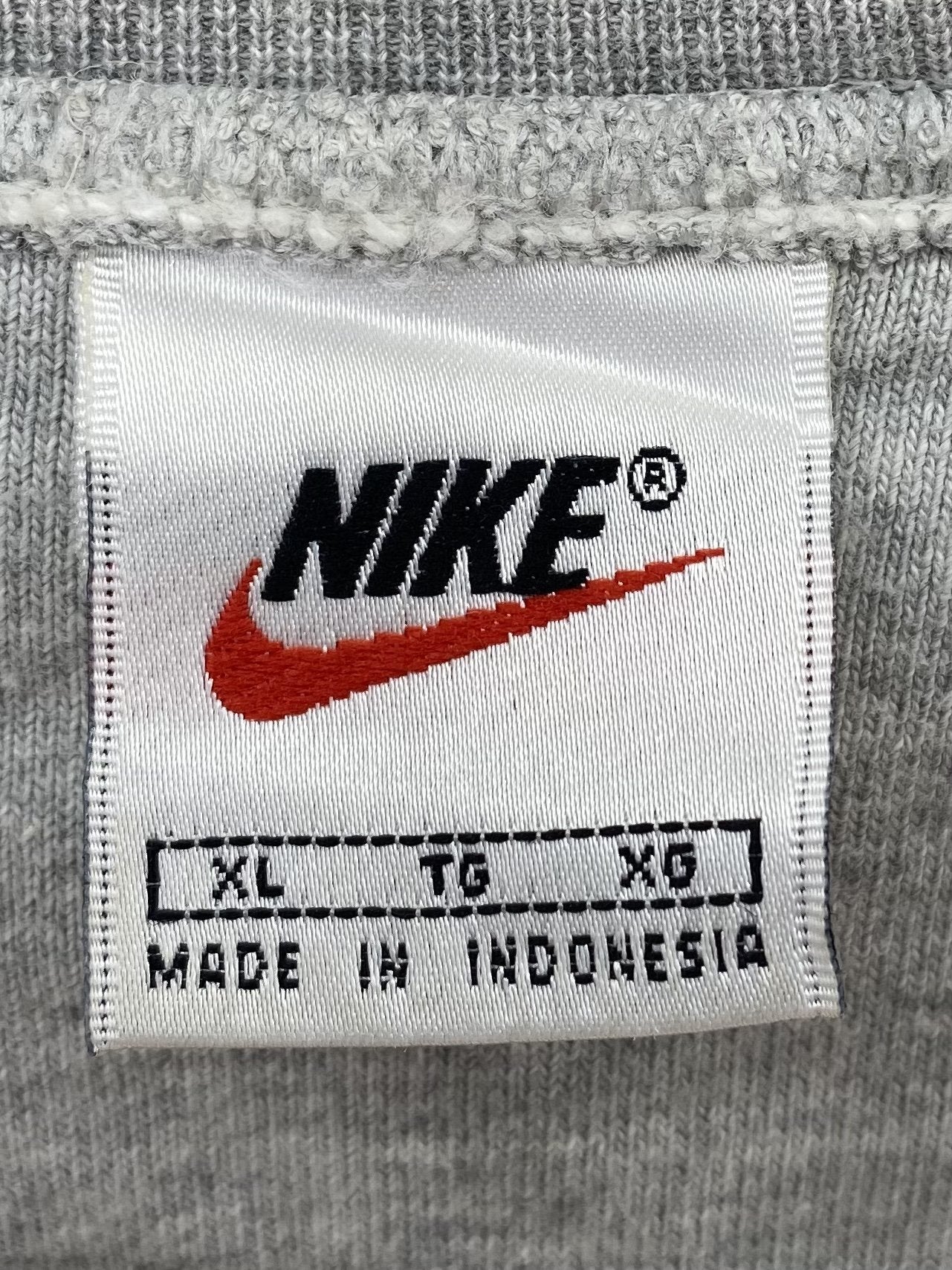 90’s NIKE MINI SWOOSH Size XL Vintage Sweat-shirt  / K6281