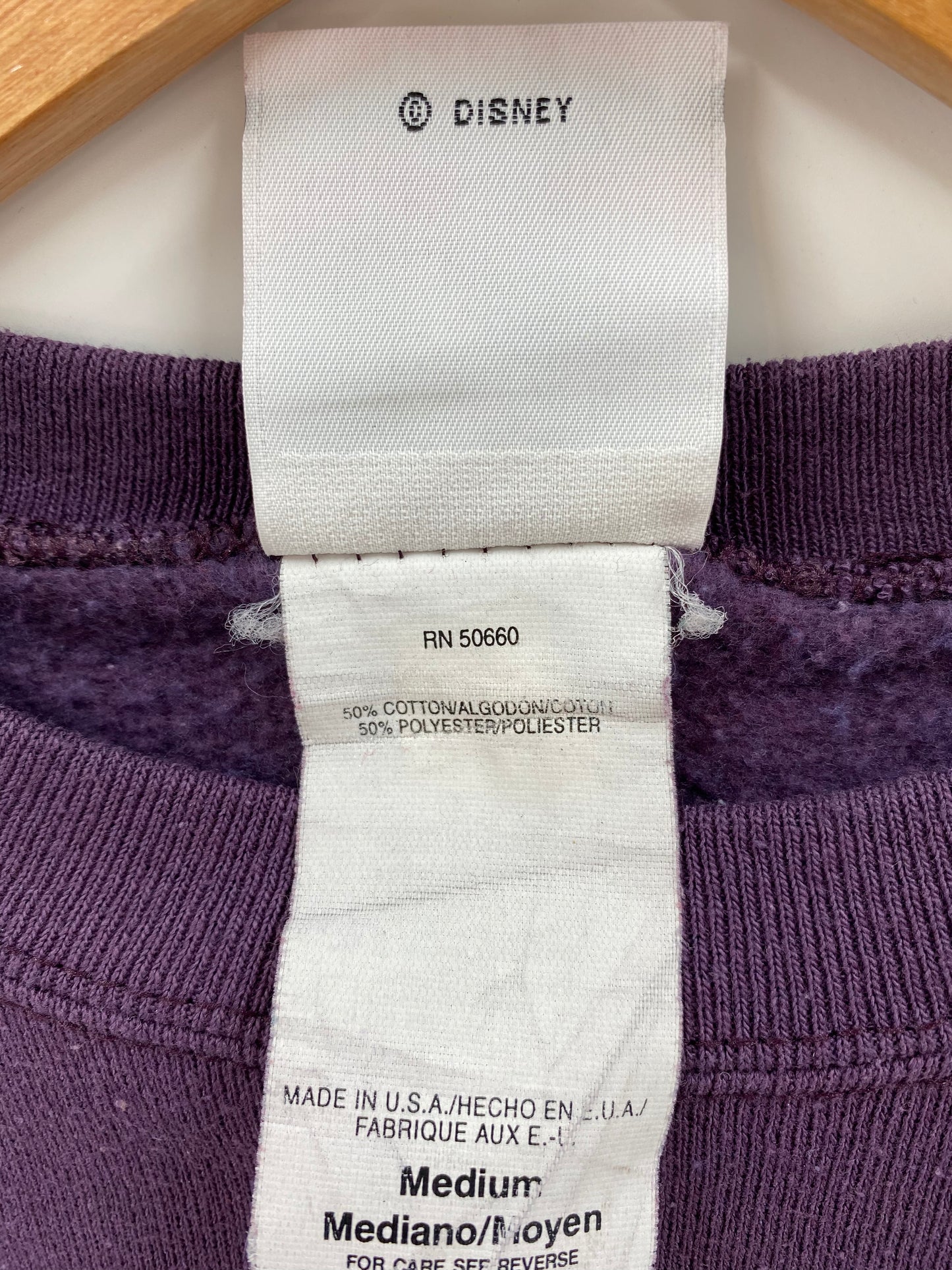 90's DISNEY MICKEY Made in USA Size M Vintage Sweat-shirt / K3331