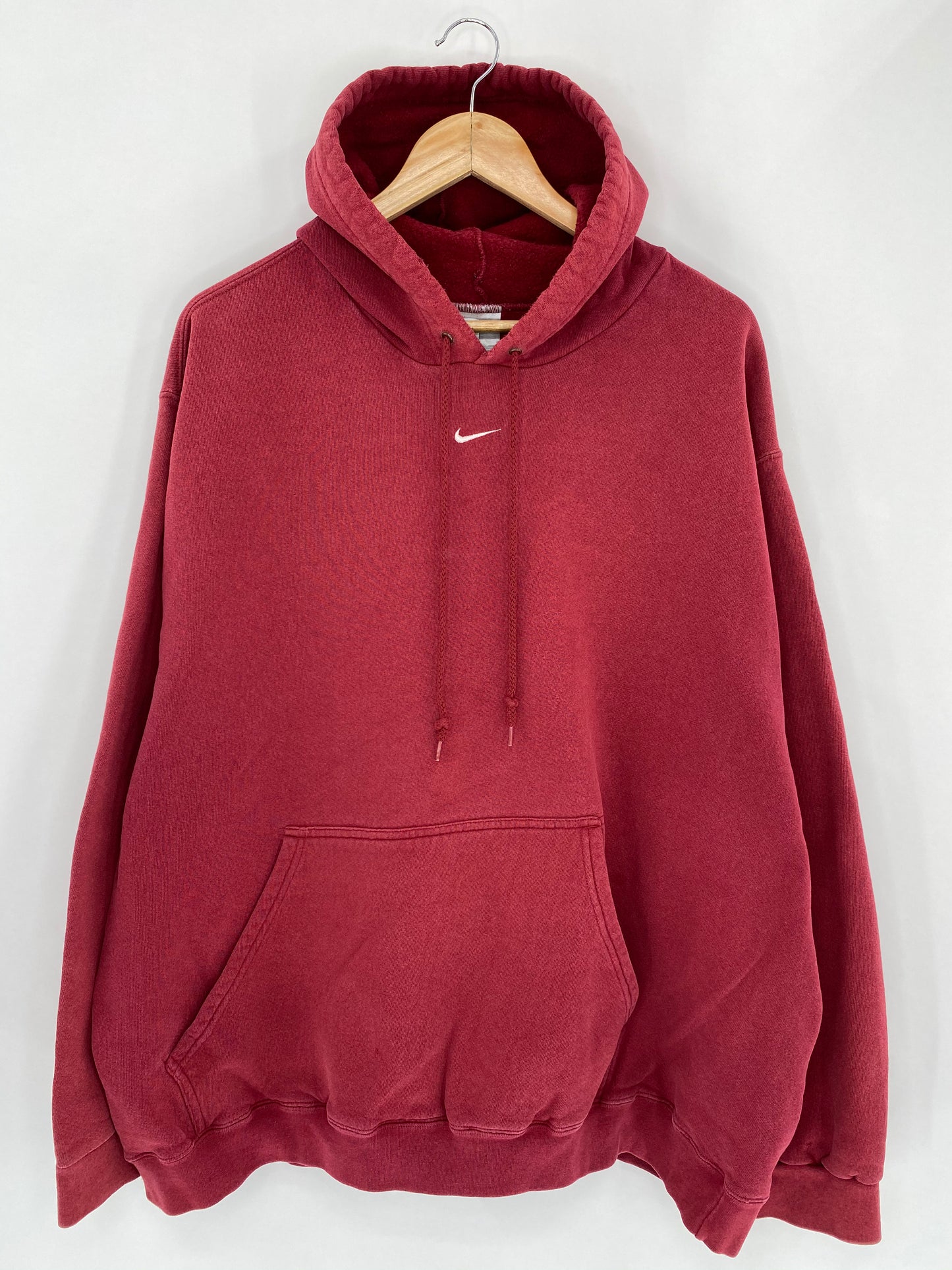 90’s NIKE Center Swoosh Size XXL Vintage Hoodie Sweat-Shirt / 5500