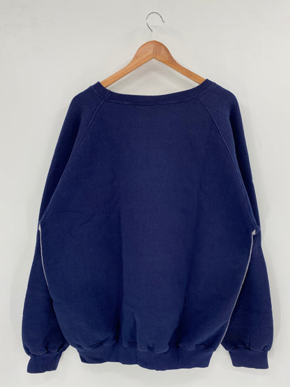 90’s ADIDAS MADE IN USA Size XL Vintage Sweat-shirt  / K3462