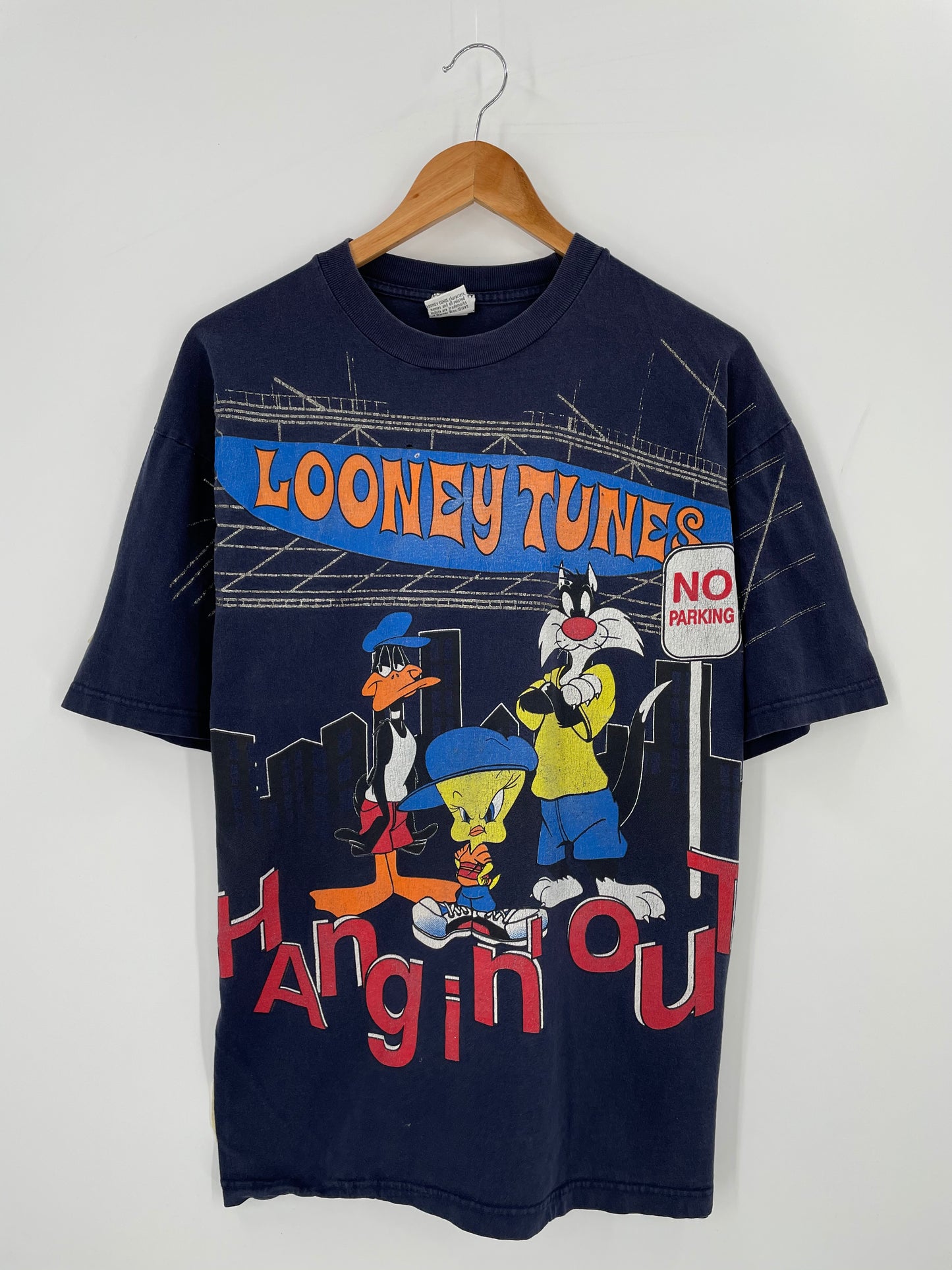 1997 LOONY TUNES Made in USA Size XL Vintage T-Shirt / 9197