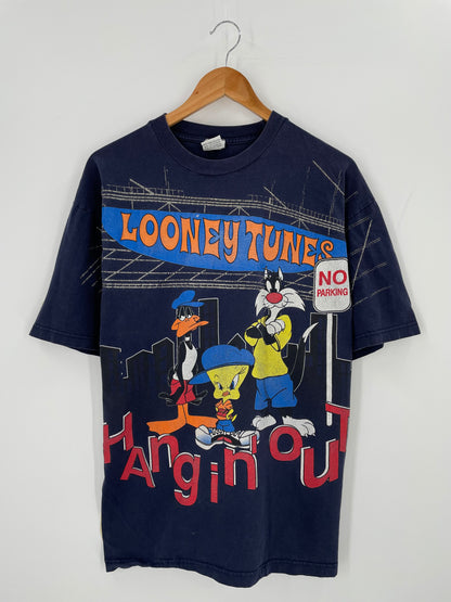 1997 LOONY TUNES Made in USA Size XL Vintage T-Shirt / 9197