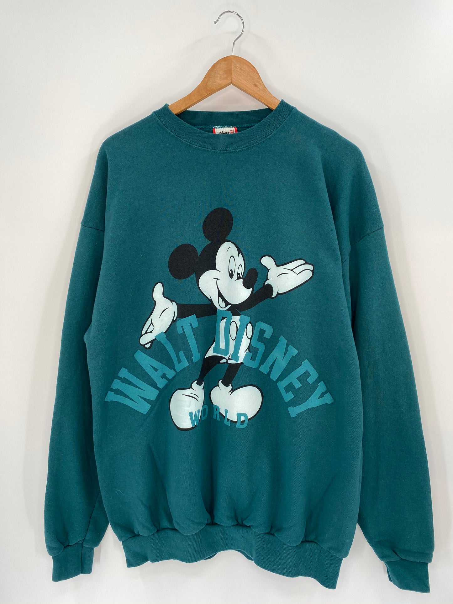 90's DISNEY MICKEY MOUSE Made in USA Size XL  Vintage Sweat-shirt / 9194