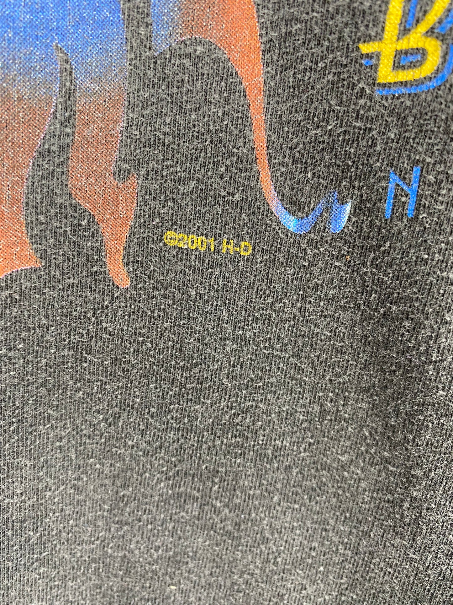 2001 HARLEY DAVIDSON Made in USA Size XXL Vintage T-Shirt / 9783