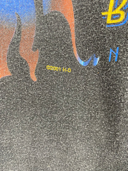 2001 HARLEY DAVIDSON Made in USA Size XXL Vintage T-Shirt / 9783