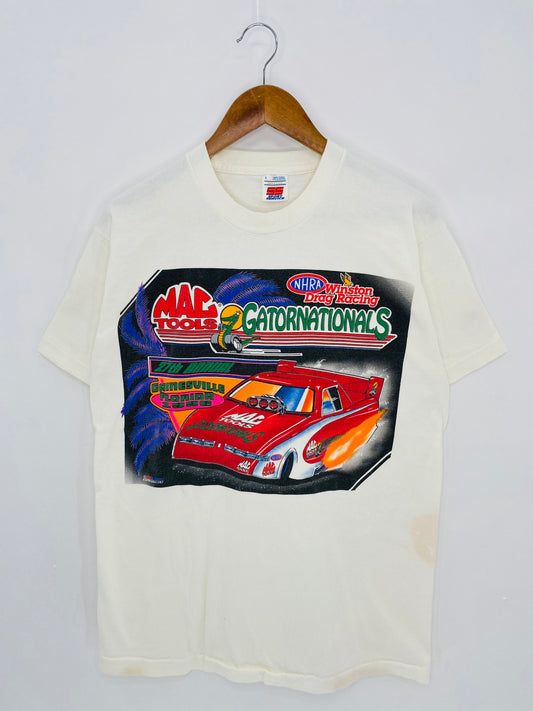 1996 MAC TOOLS GATORNATIONALS Made in USA Size L Vintage T-Shirt / 6648