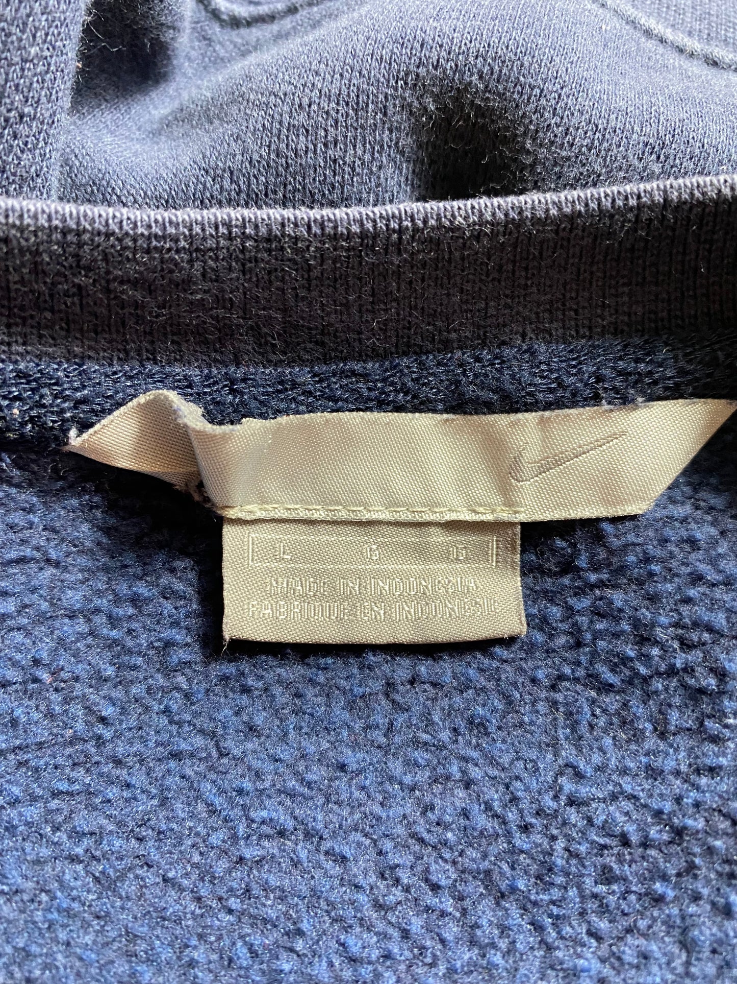 00' NIKE MINI SWOOSH Size L Vintage Sweat-Shirts / K2851
