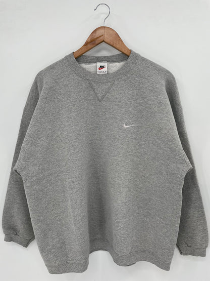 90's NIKE MINI SWOOSH Made in USA Size L Vintage Sweat-shirt / K3027