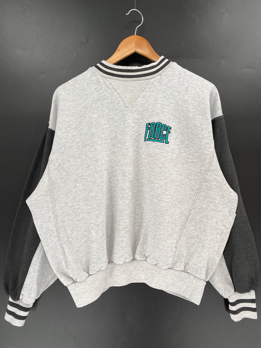 90's NIKE FORCE Size No tag (Approx.S) Vintage Sweat-Shirt / k1305