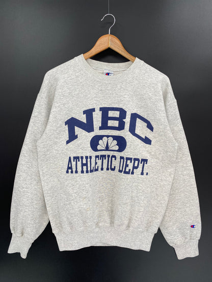 90’s Champion NBC ATHLETIC DEPT Size M Vintage Sweat-Shirts / 7985