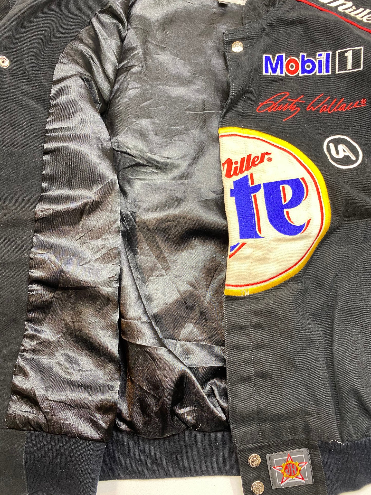 Vintage Miller Lite Size XL Racing Jacket / 5468