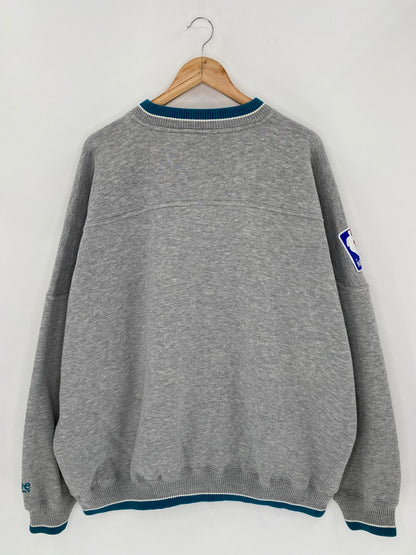 90's DETROIT PISTONS Size XXL Vintage NBA Sweat-Shirt / 5769