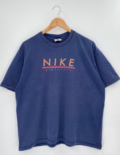 90’s NIKE ATHLETICS Size L Vintage T-shirt /  9074