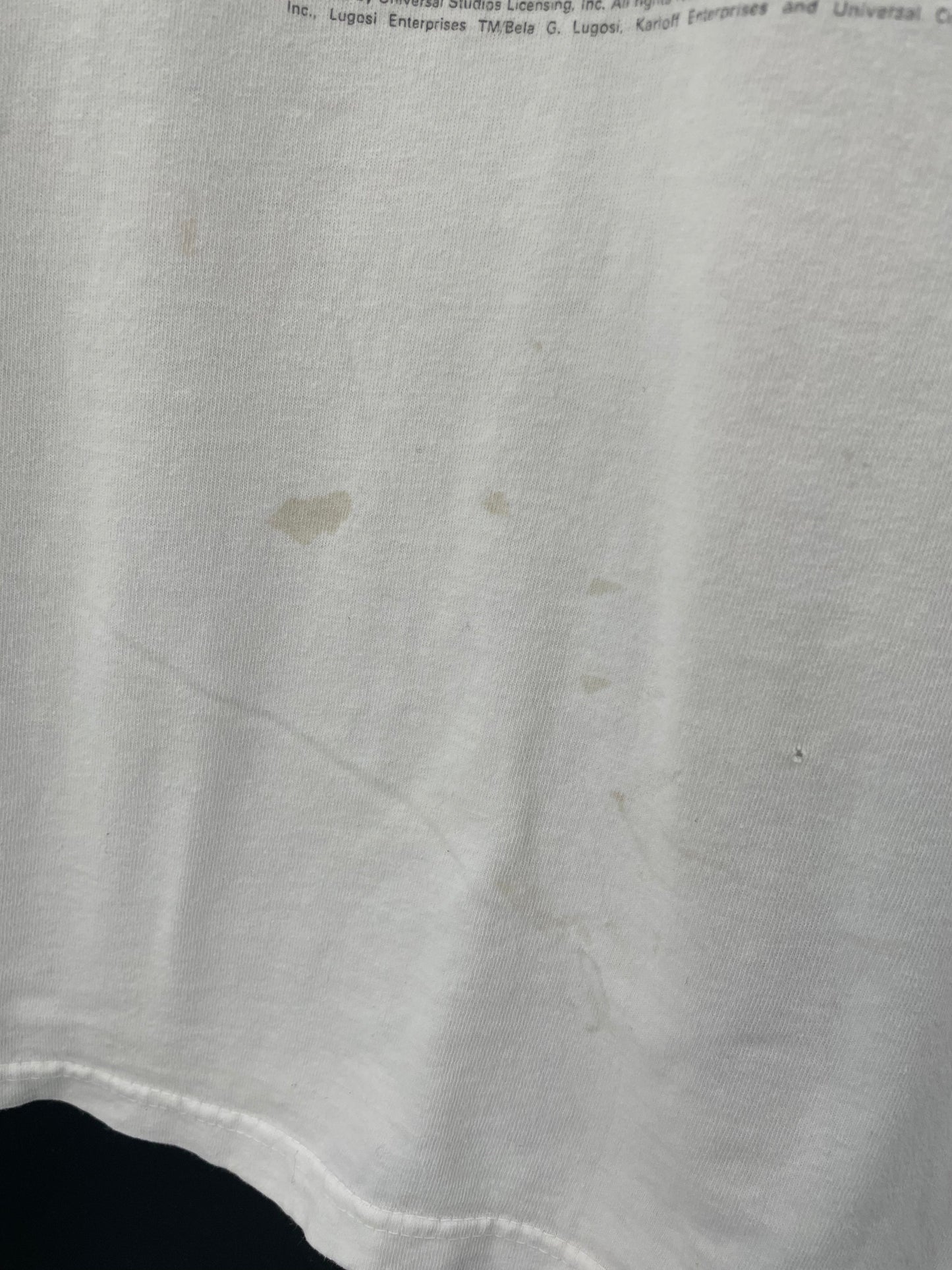 1997 FRANKENSTEIN Made in USA Size L-XL Vintage T-Shirts / A4524