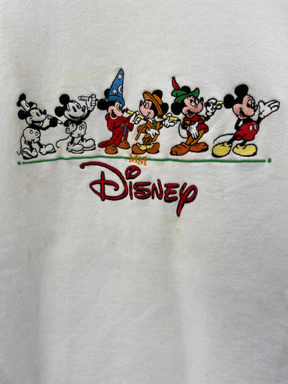 00' DISNEY MICKEY Made in USA Size XXL Vintage Sweat-shirt / A4925