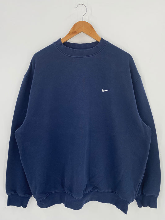 00' NIKE MINI SWOOSH Size XL Vintage Sweat-shirt / A2996