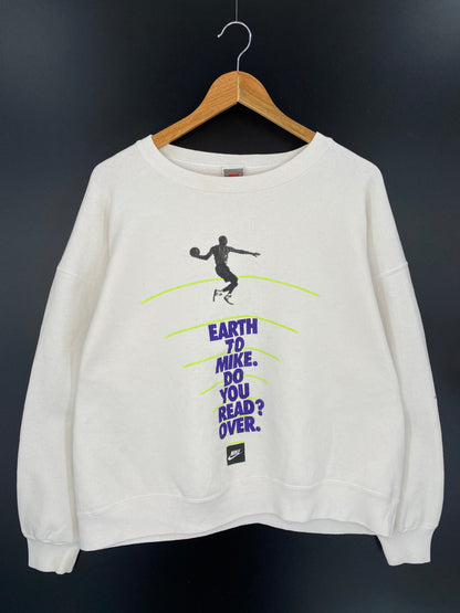 90’s NIKE Silver Tag Made in USA Size XL Vintage Sweat-shirt / 7595