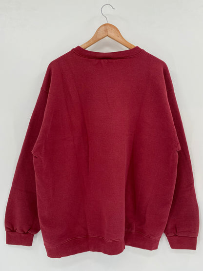 90's NIKE MINI SWOOSH Size XL Vintage Sweat-shirt / k1981