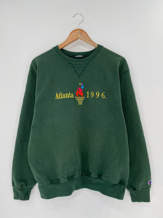 1996 Atlanta Olympic Size No Tag (Approx. L) Vintage Sweat-shirt / 8552