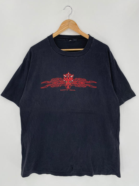 Vintage Star Wars DARTH MAUL Size Approx.XL-XXL T-Shirt / 5642