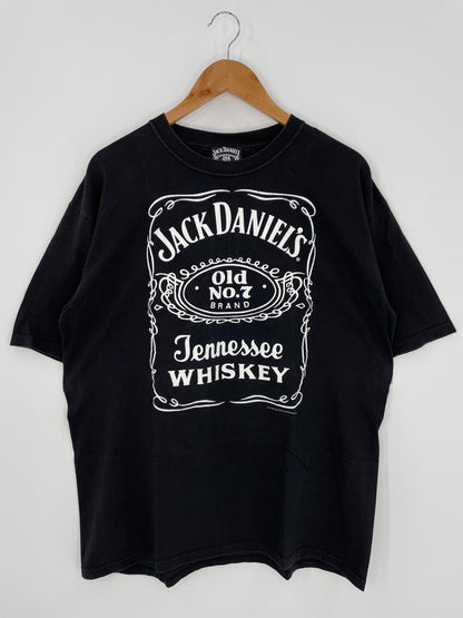2001 JACK DANIEL'S Size XL Vintage T-Shirt / A1510