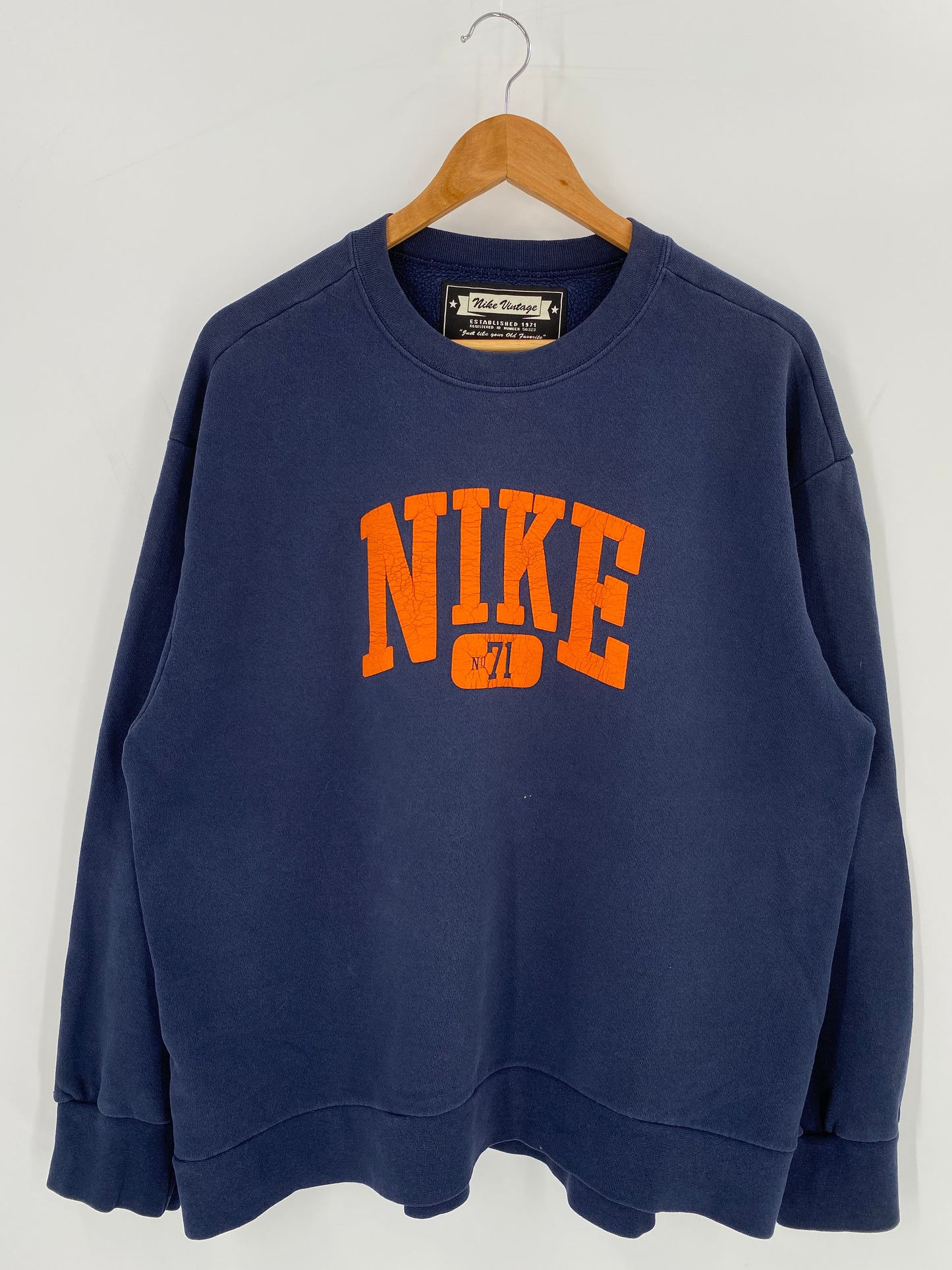 90’s NIKE LOGO Size L Vintage Sweat-shirt / 9281
