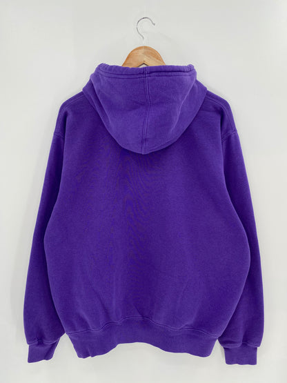 90’s NIKE LSU Size M Vintage Hoodie Sweat-shirt / 7910