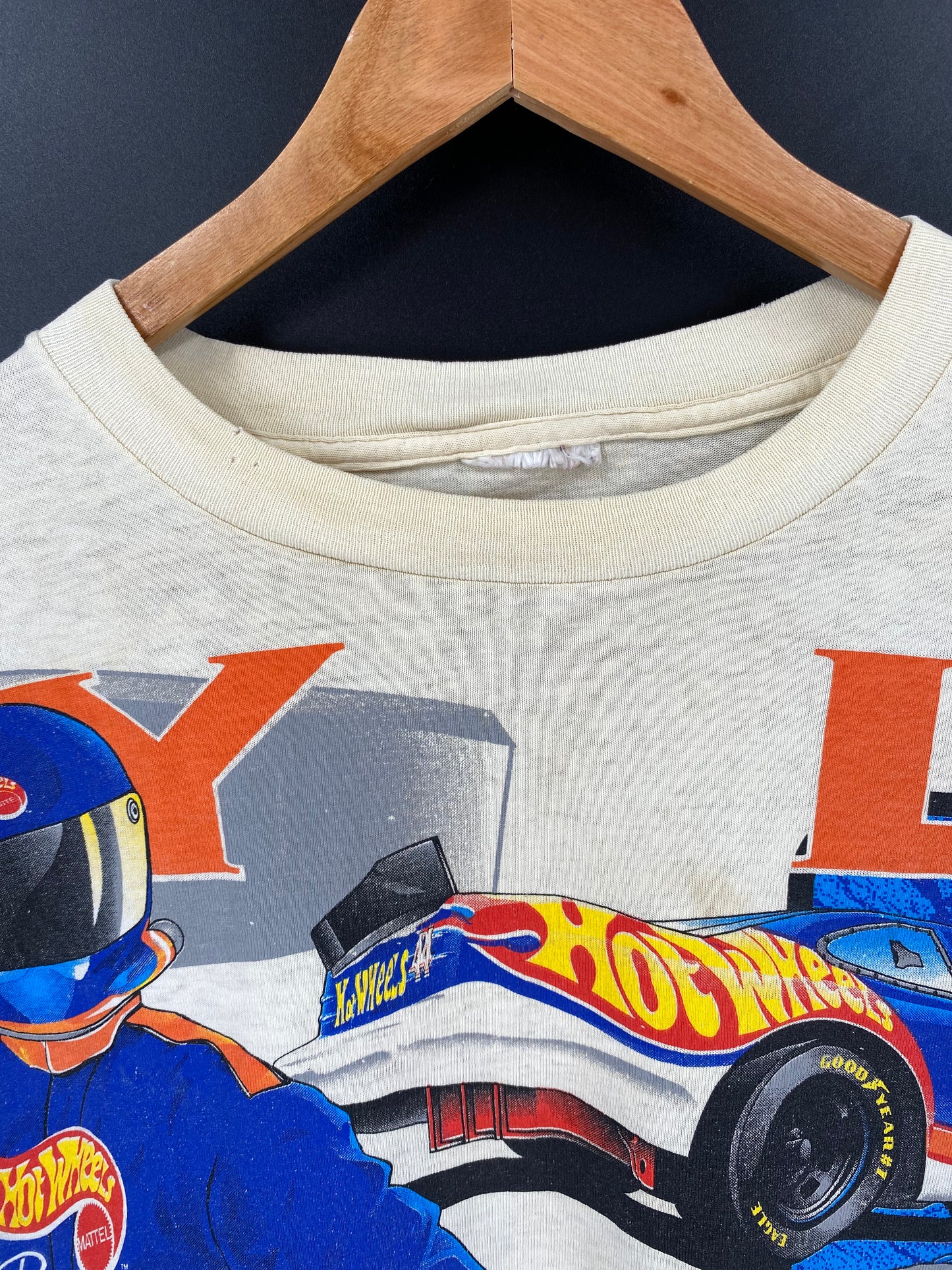 1997' NASCAR KYLE PETTY Size No tag (Approx.XXL) Vintage Racing T-Shirt / K2250