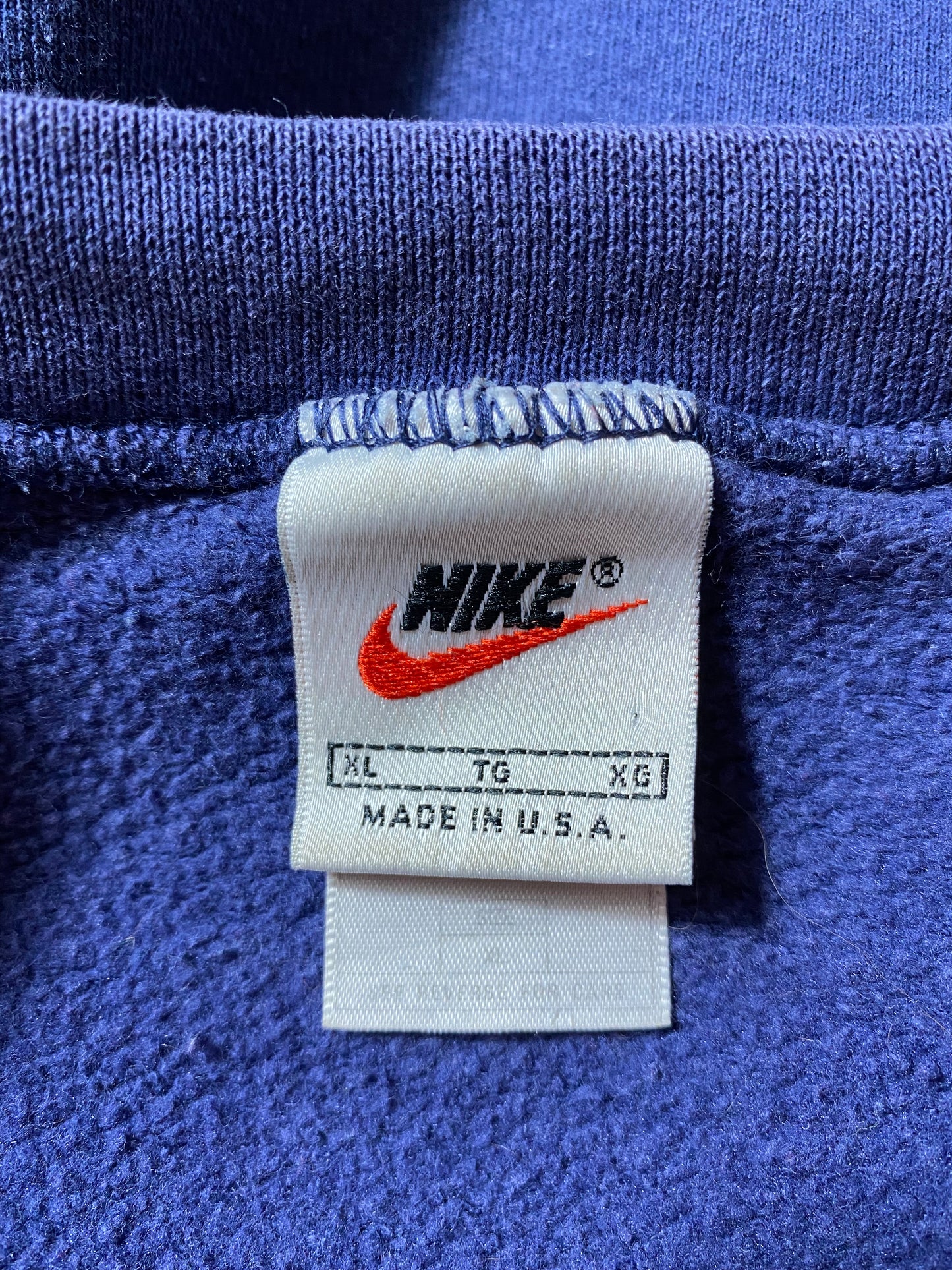 90's NIKE COWBOYS Made in USA Size XL Vintage NFL Sweat-Shirt / K3759