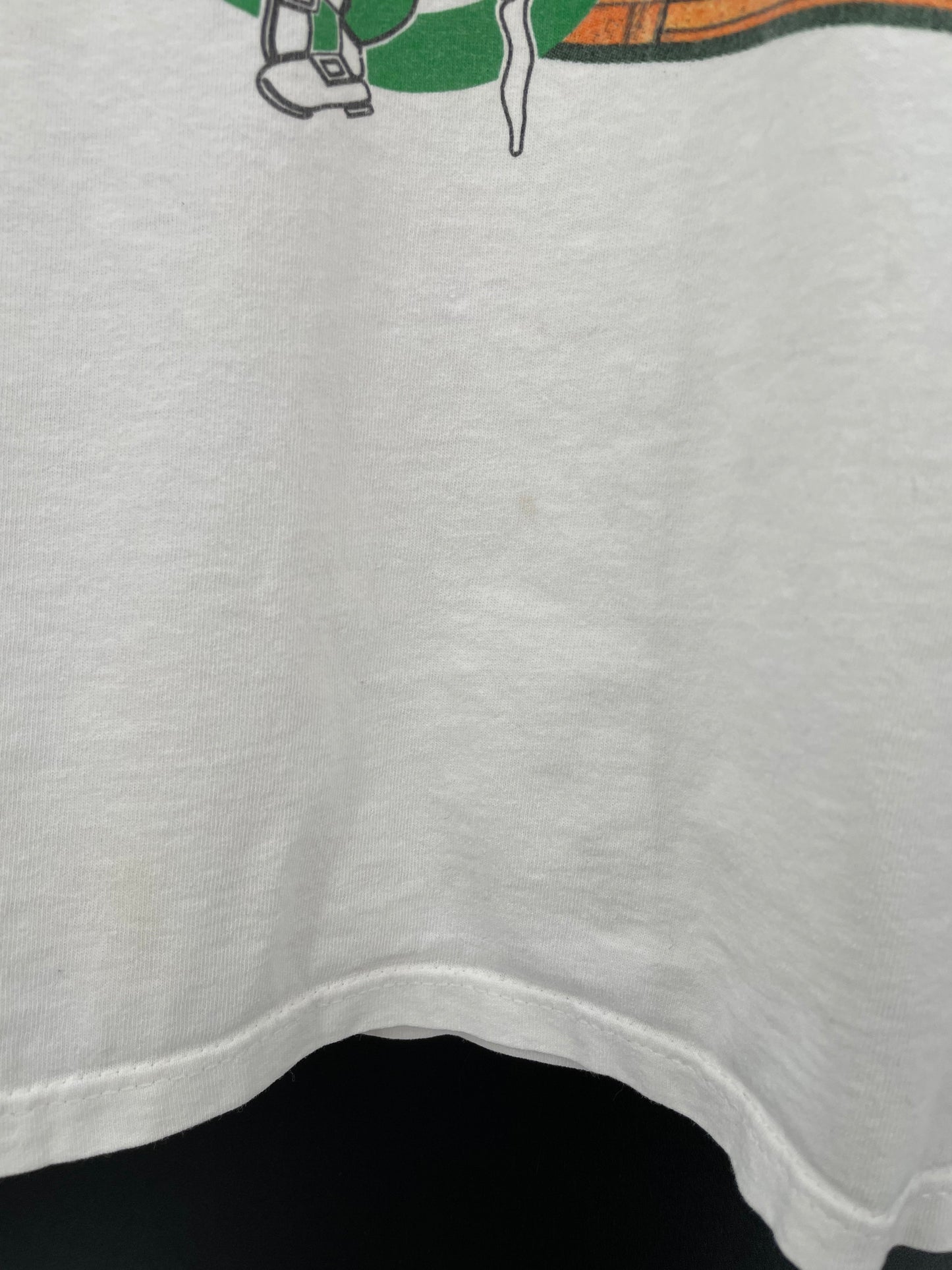 90’ BOSTON CELTICS Size No Tag (Approx.XL) Vintage NBA T- Shirt / A5117