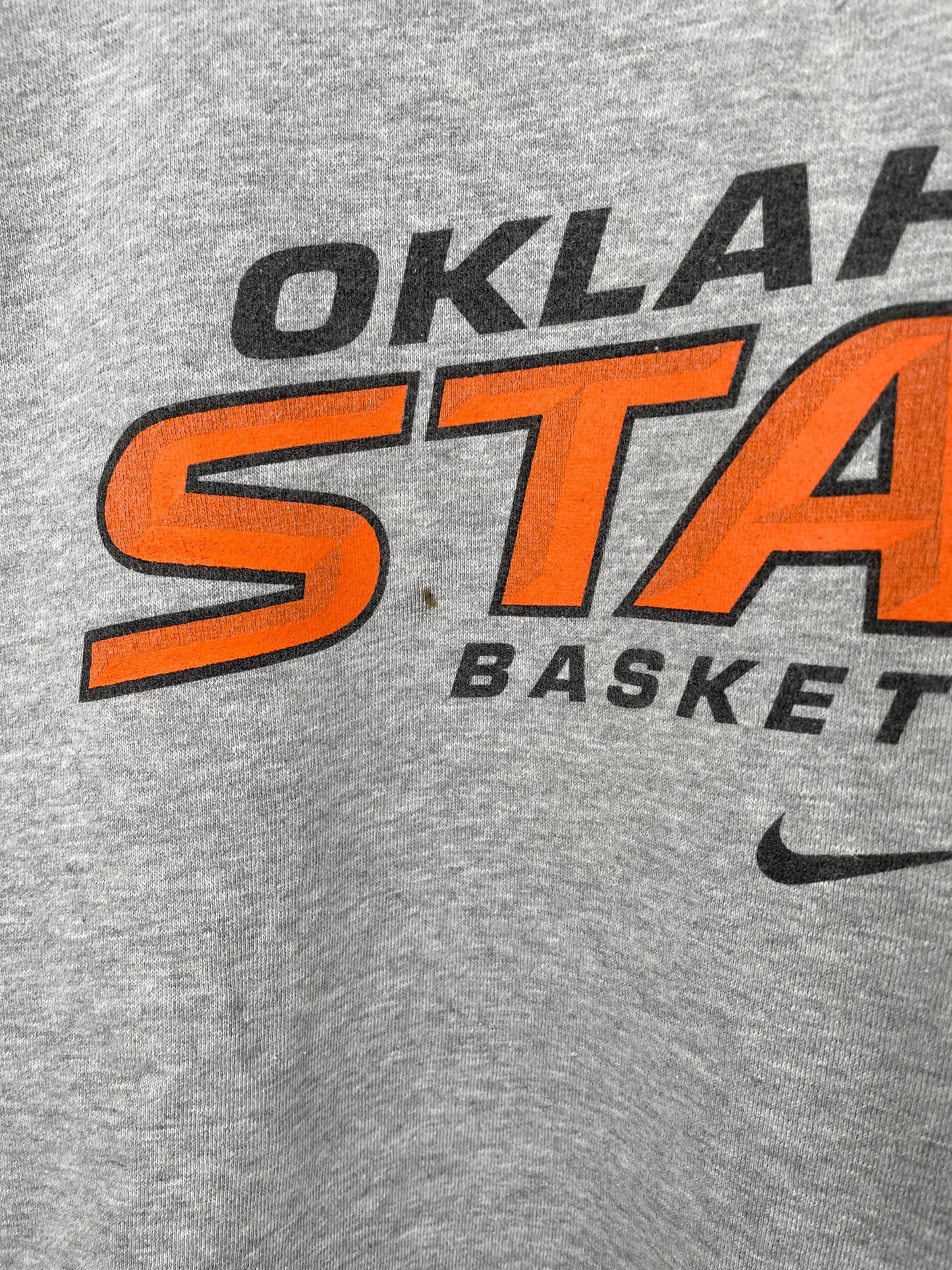 00’ OKLAHOMA STATE BASKETBALL Size XXL Vintage Sweat-shirt / K1727