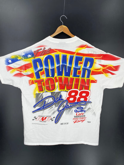 2000 FORD x NASCAR Size XL Vintage T-shirt / 8228