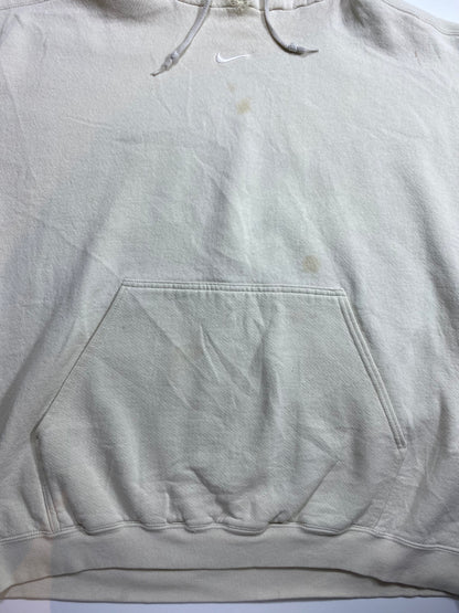 90’s NIKE Center Swoosh Made in USA Damaged Size XL Vintage Hoodie Sweat-shirt / 6903