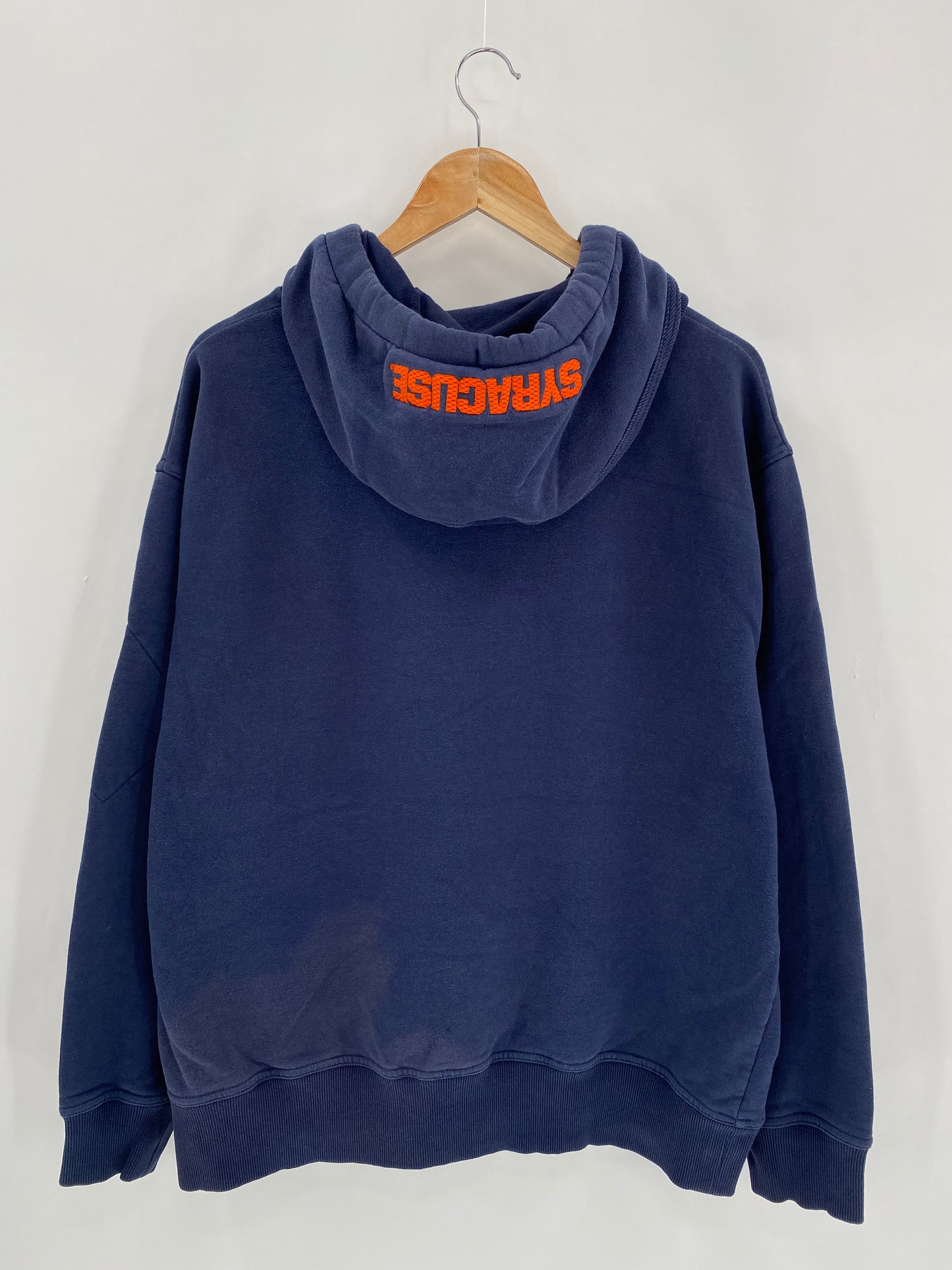 00’ NIKE SYRACUSE ORANGE FOOTBALL Size L Vintage Hoodie Sweat-Shirt  / 6452
