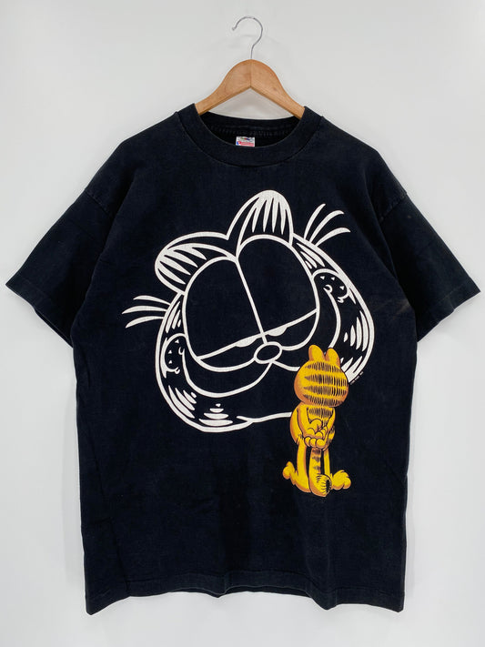 1995' GARFIELD Made in USA Size XL Vintage T-Shirt / A1059