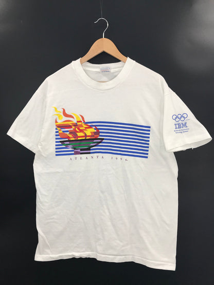1996 ATLANTA OLYMPIC Size L Vintage T-Shirt / K1920
