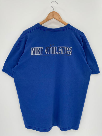 90’s NIKE Athletics Made in USA Size XL Vintage T- shirt / E857