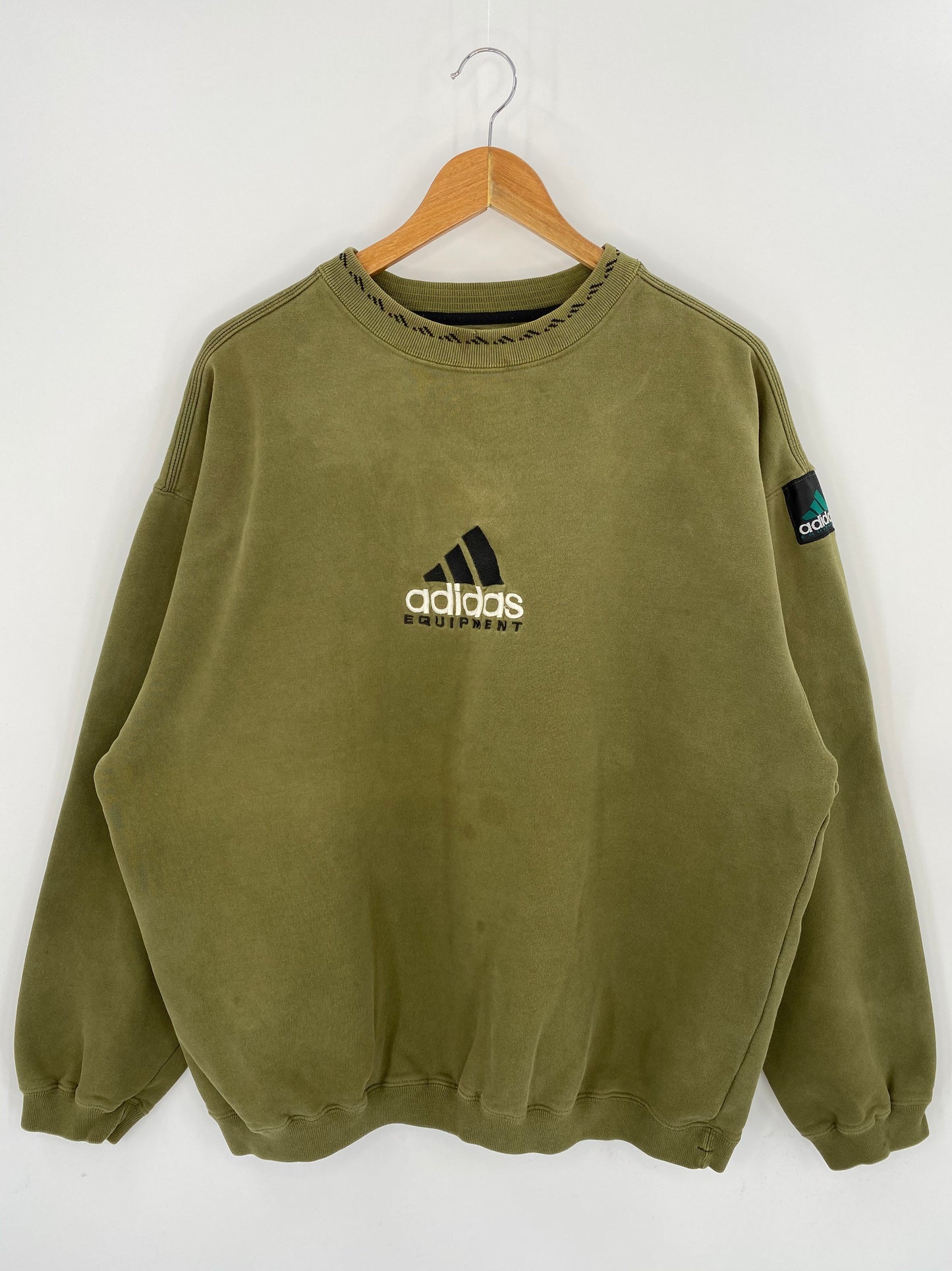 90’s ADIDAS EQUIPMENT Size L Vintage Sweat-shirt / A8589