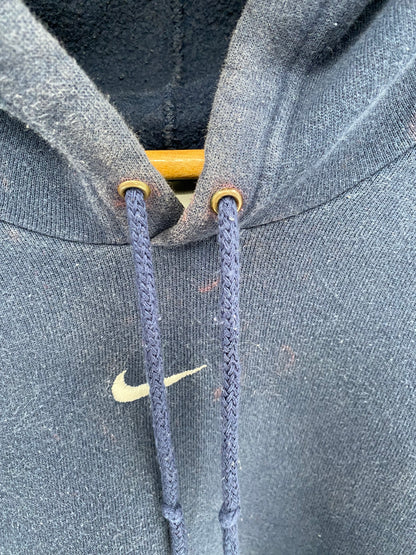 90's NIKE CENTER SWOOSH Size XL Vintage Hoodie Sweat-Shirts / K3692