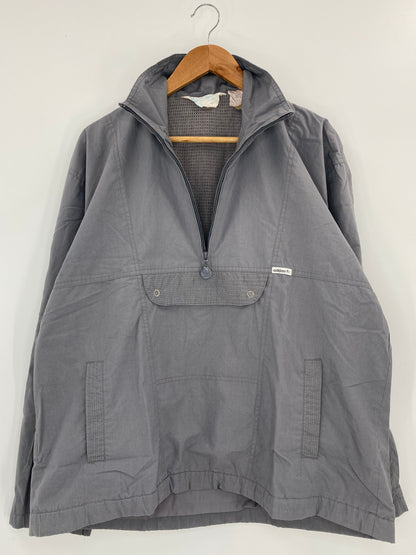 80’s ADIDAS Size No Tag(Approx.L) Vintage Half Zip Outerwear / A6412