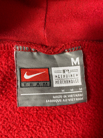 00’ NIKE RED SOX Size M Vintage Hoodie Sweat-Shirts / K2574
