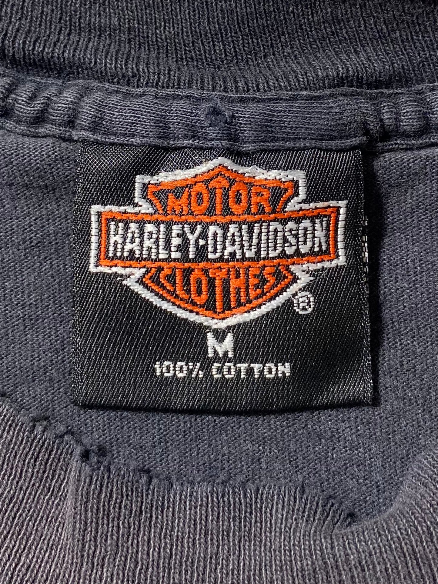 90's HARLEY DAVIDSON Made in USA Size M Vintage T-Shirt / 8658
